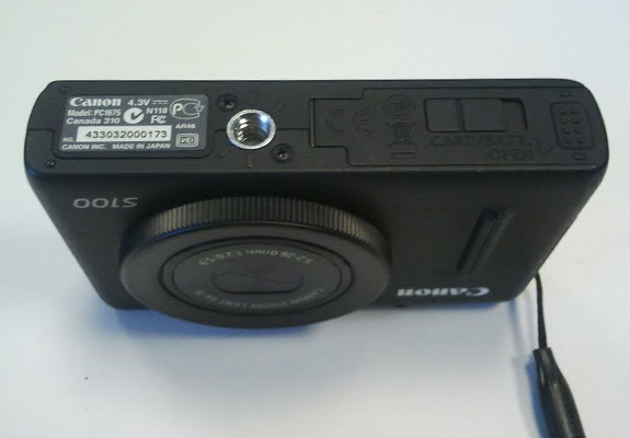 Canon S100 serial number Canon S100 serial number