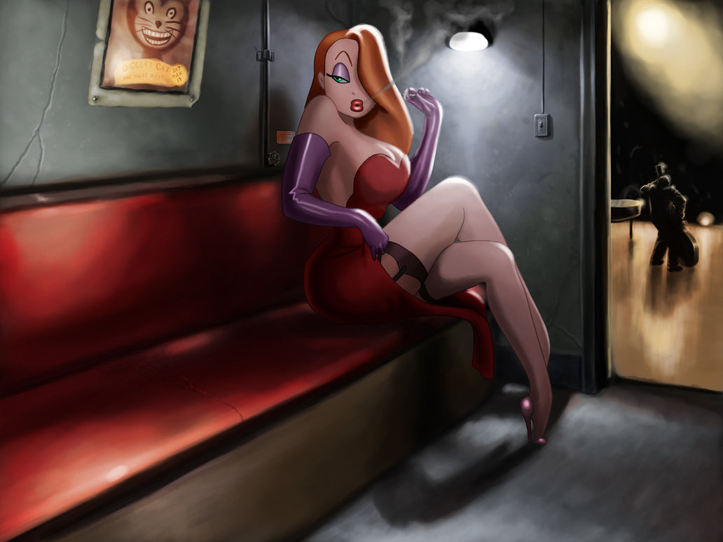 Jessica Rabbit Wallpaper Adaptation by Tyra Menendez Jessica Rabbit Wallpaper Adaptation by Tyra Menendez