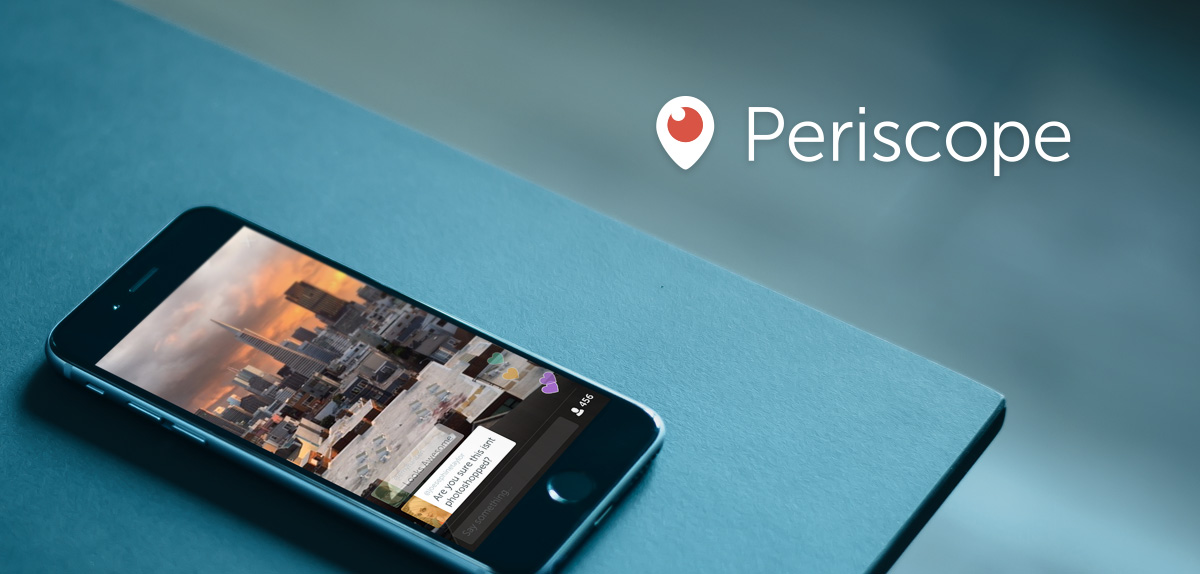 periscope photorealistic logo - pedro rebelo