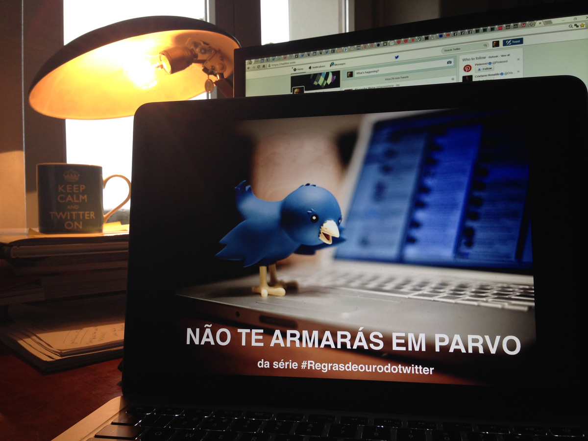 Seguidores no Twitter? Não te armarás em parvo