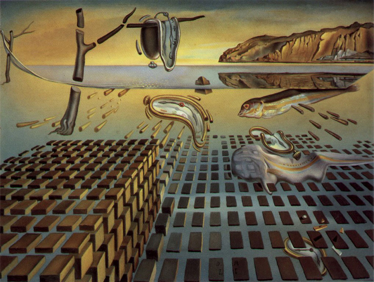 A imediatidade e a desintegração da Persistência da Memória por Salvador Dali